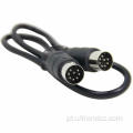 Conector Mini Din Cable Audio Video Date